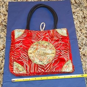 Vintage Oriental Lightweight Hand Bag
